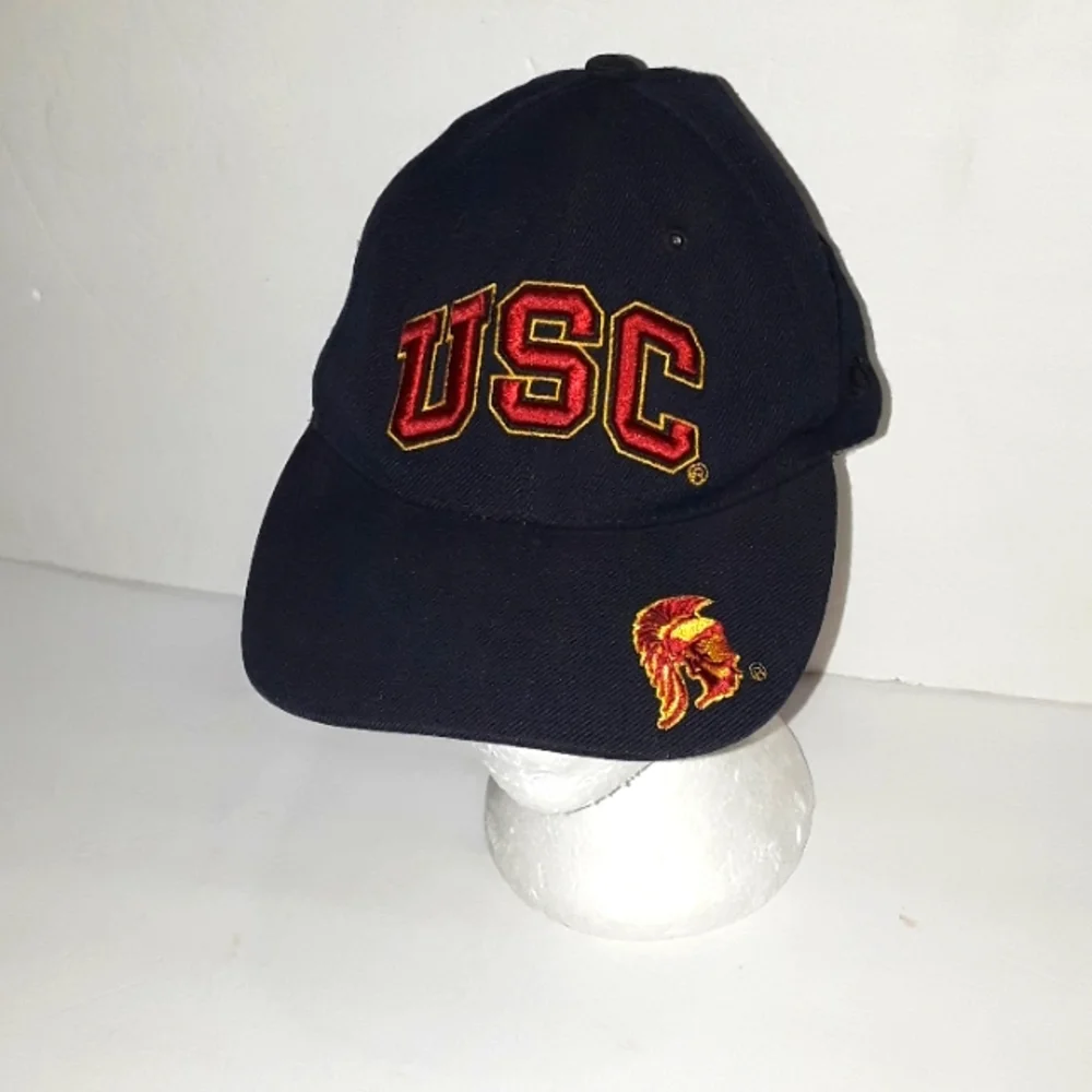 c RARE BLUE USC TROJANS NCAA OFFICIAL COD ADJUSTABLE HAT